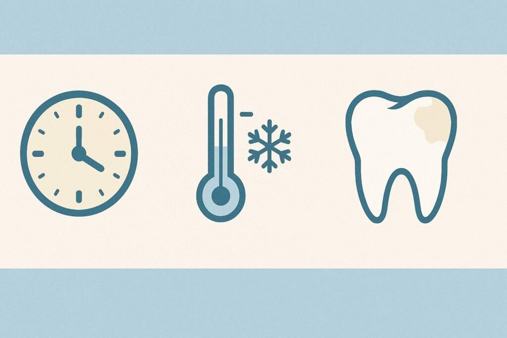 How to identify the difference between normal sensitivity and dental disease