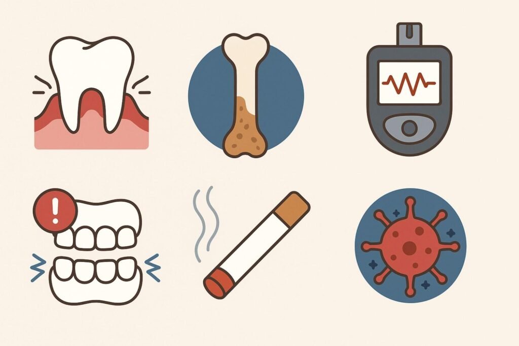 متى لا تكون الزراعة الفورية خياراً مناسباً؟