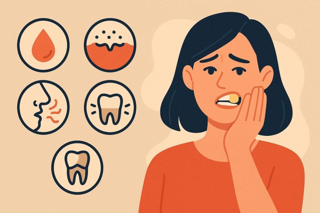 الحالات التي تتطلب مراجعة الطبيب بعد تركيب الفينير