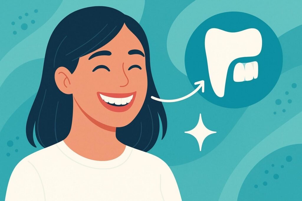 strong flawless smile