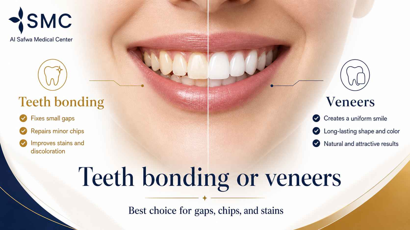 teeth bonding Abu Dhabi
